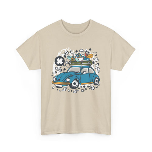 Fishing Tour VW Beetle T-Shirt – Fishing & Peace Vibes