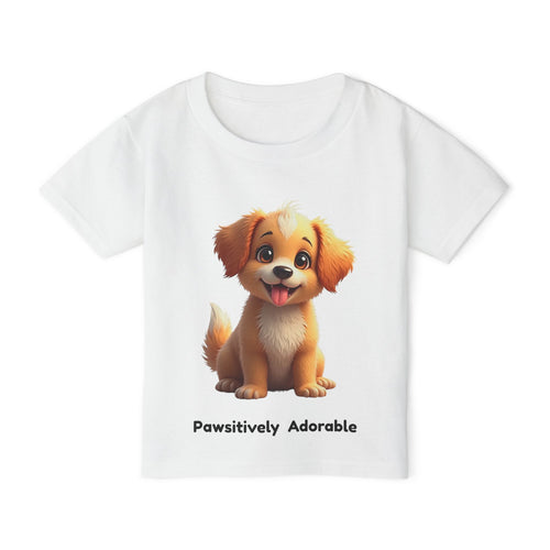 Kids T-Shirt – Pawsitively Adorable Dog Tee | Cute Puppy Shirt 🐶💖