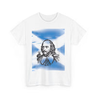 William Wallace T-Shirt with Scottish Flag Design
