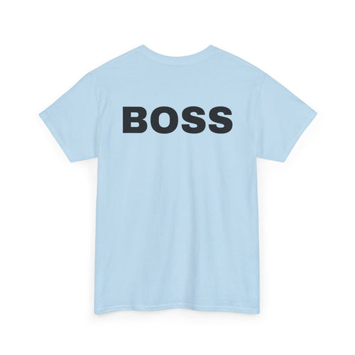 Boss T-Shirt with Back Print | Bold Statement Tee