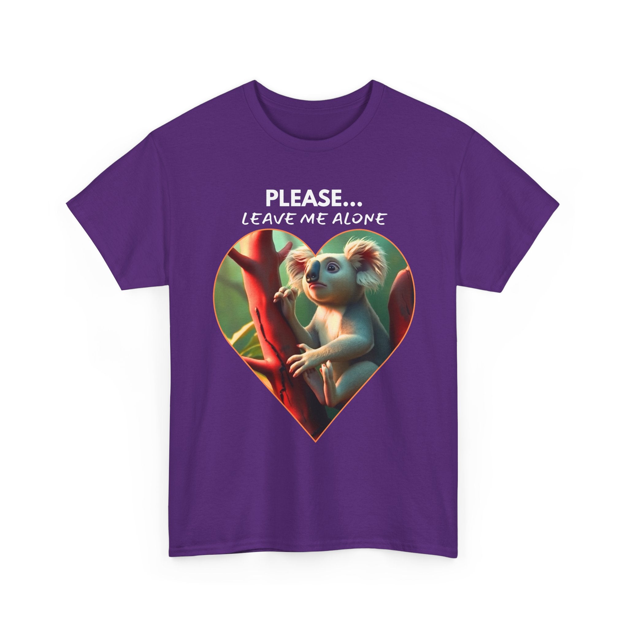 Save Our Koalas T-Shirt | Please Leave Me Alone Habitat Protection Tee 🌿📉