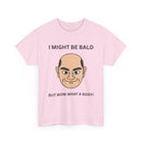 I Might Be Bald but Wow What a Body T-Shirt | Bald Male T-Shirt