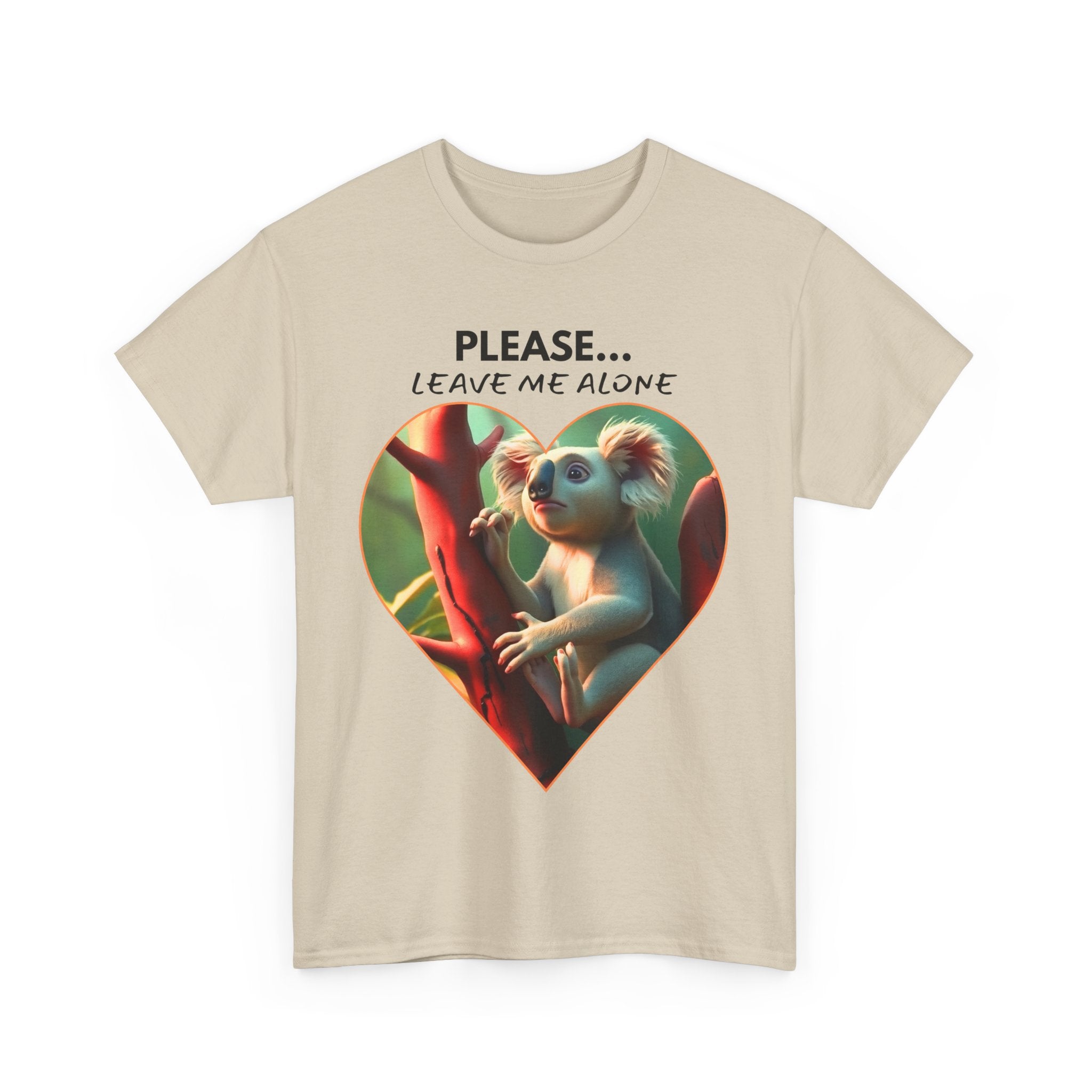 Please, Leave Me Alone Koala T-Shirt – Gentle Aussie Message