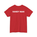 Handy Man T-Shirt | Professional Repair & DIY Back-Print Tee 🛠️
