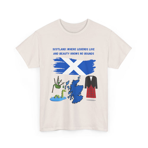 Scotland T-Shirt – Where Legends Live