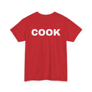 Cook T-Shirt | Professional or Backyard Kitchen Cook Back-Print Tee 🍳