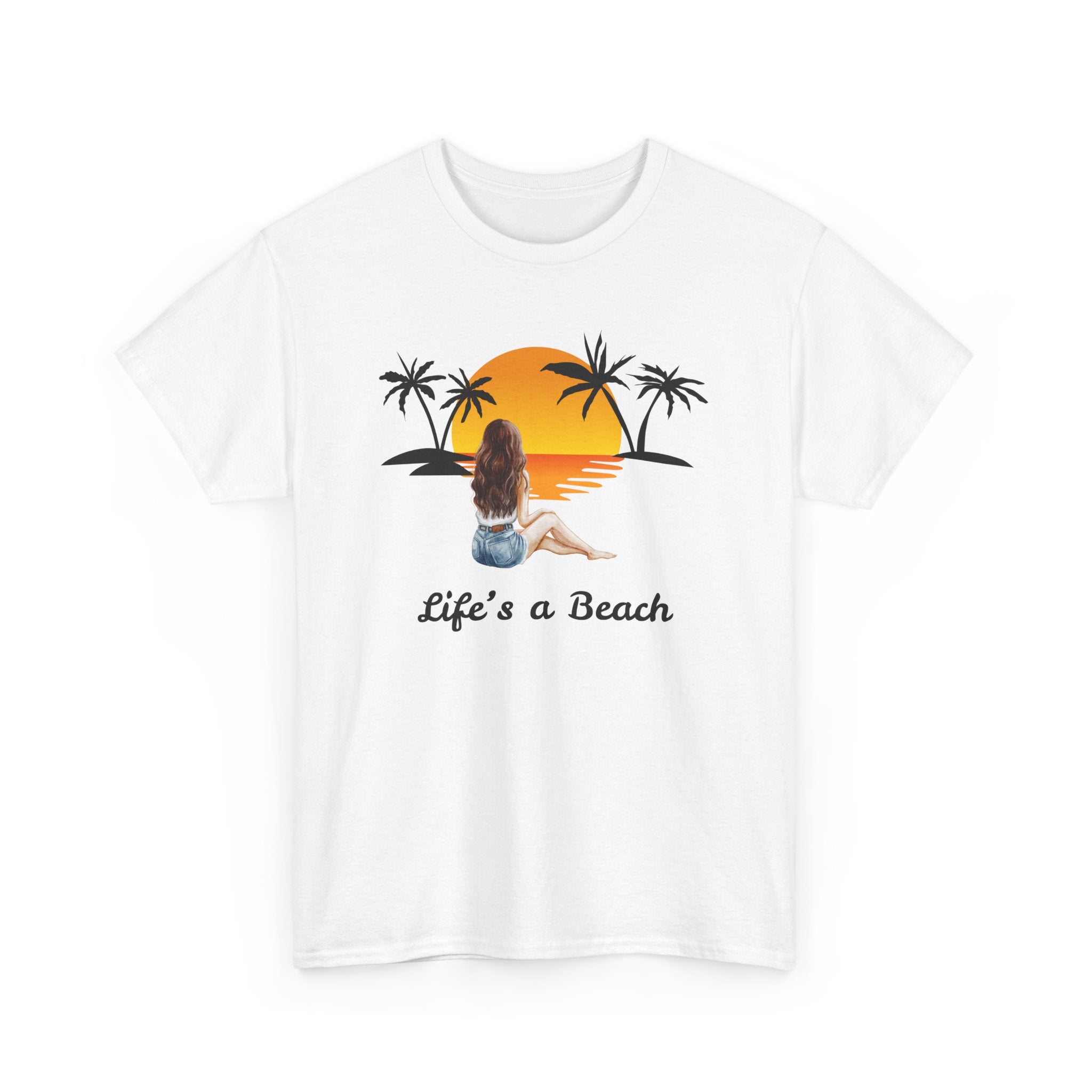 Life's a Beach T-Shirt | Fun & Relaxed Summer Vibes