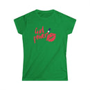 Girl Power T-Shirt with Lips & Lipstick Design