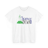 Science Diva T-Shirt - Perfect for Women Who Love Science