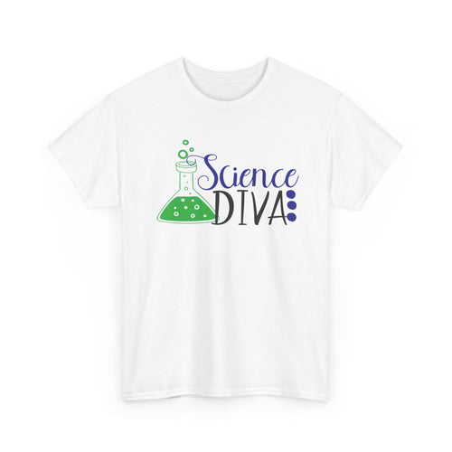 Science Diva T-Shirt - Perfect for Women Who Love Science