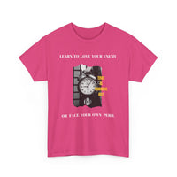 Learn to Love Your Enemy T-Shirt - Thought-Provoking Design