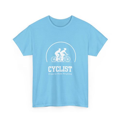 Cyclist - Free to Ride Anytime Unisex T-Shirt