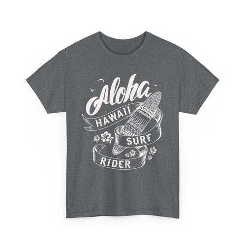 Aloha Hawaii Surf Rider T-Shirt – Ride the Waves in Style