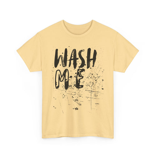 Wash Me T-Shirt – Funny Dirty Laundry Tee