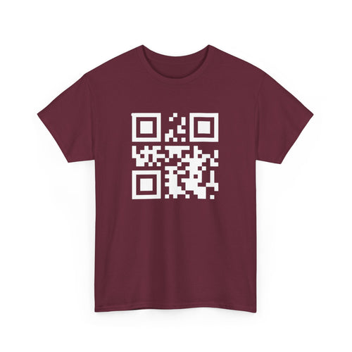 Mystery QR Code T-Shirt – Scan to Reveal the Hidden Message 👕😂