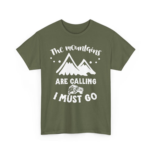 The Mountains Are Calling 4WD T-Shirt – Adventure Awaits!