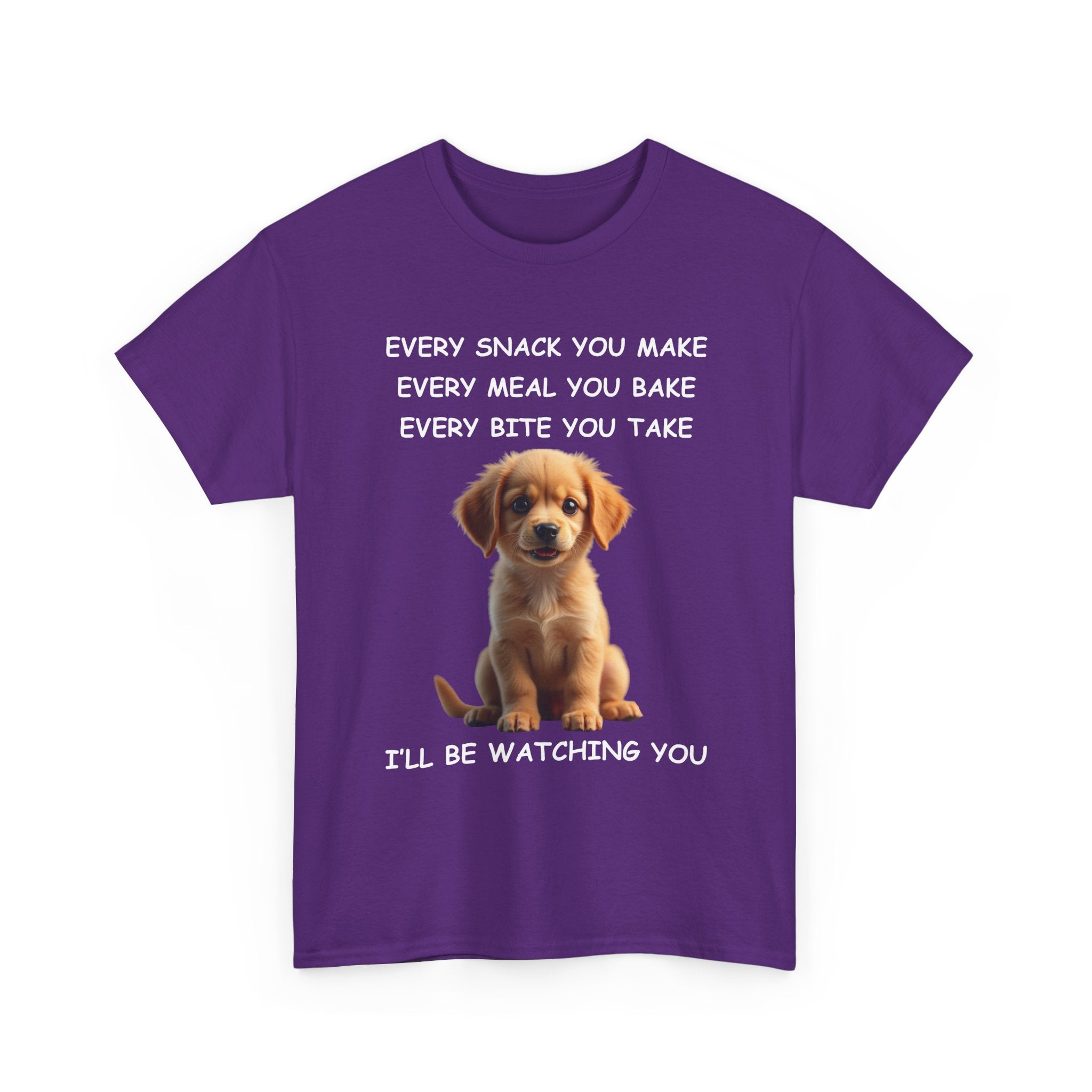 Custom Dog Photo T-Shirt | Every Snack You Make Funny Pet Tee – 🐶📸