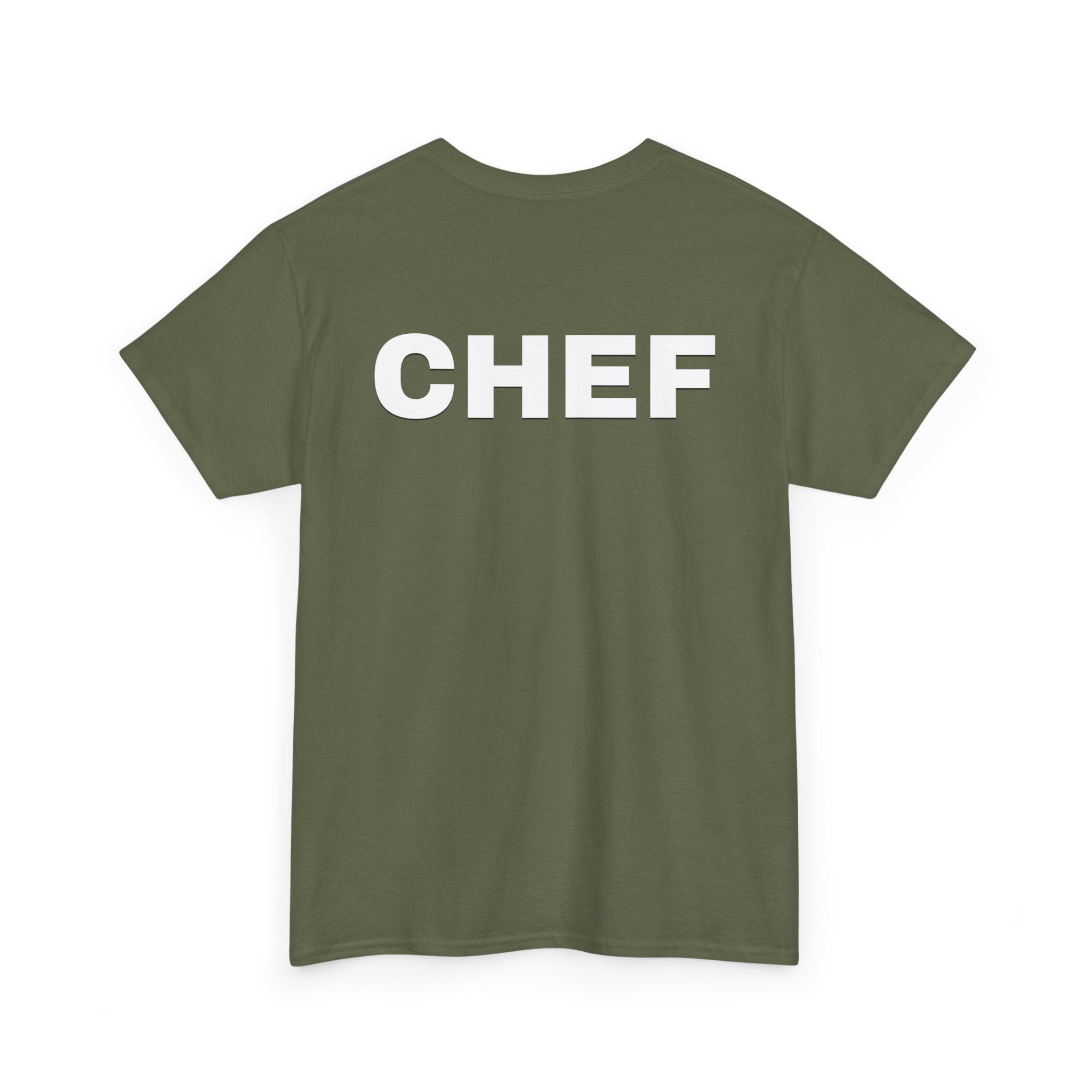 Chef T-Shirt | Professional Kitchen & Culinary Back-Print Tee 👨‍🍳