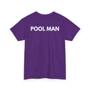 Pool Man T-Shirt | Pro Pool Service & Maintenance Back-Print Tee 🏊‍♂️