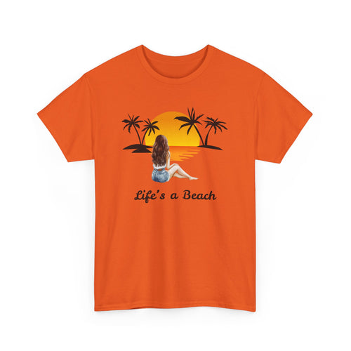 Life's a Beach T-Shirt | Fun & Relaxed Summer Vibes
