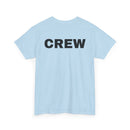 Crew T-Shirt | Professional Event & Staff Back-Print Tee 👥