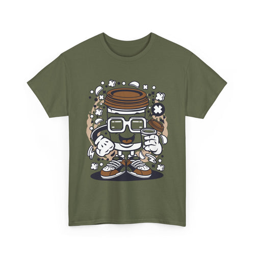 Coffee Head T-Shirt – Funny Coffee Lover Design