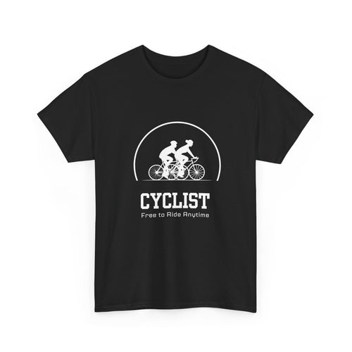 Cyclist - Free to Ride Anytime Unisex T-Shirt