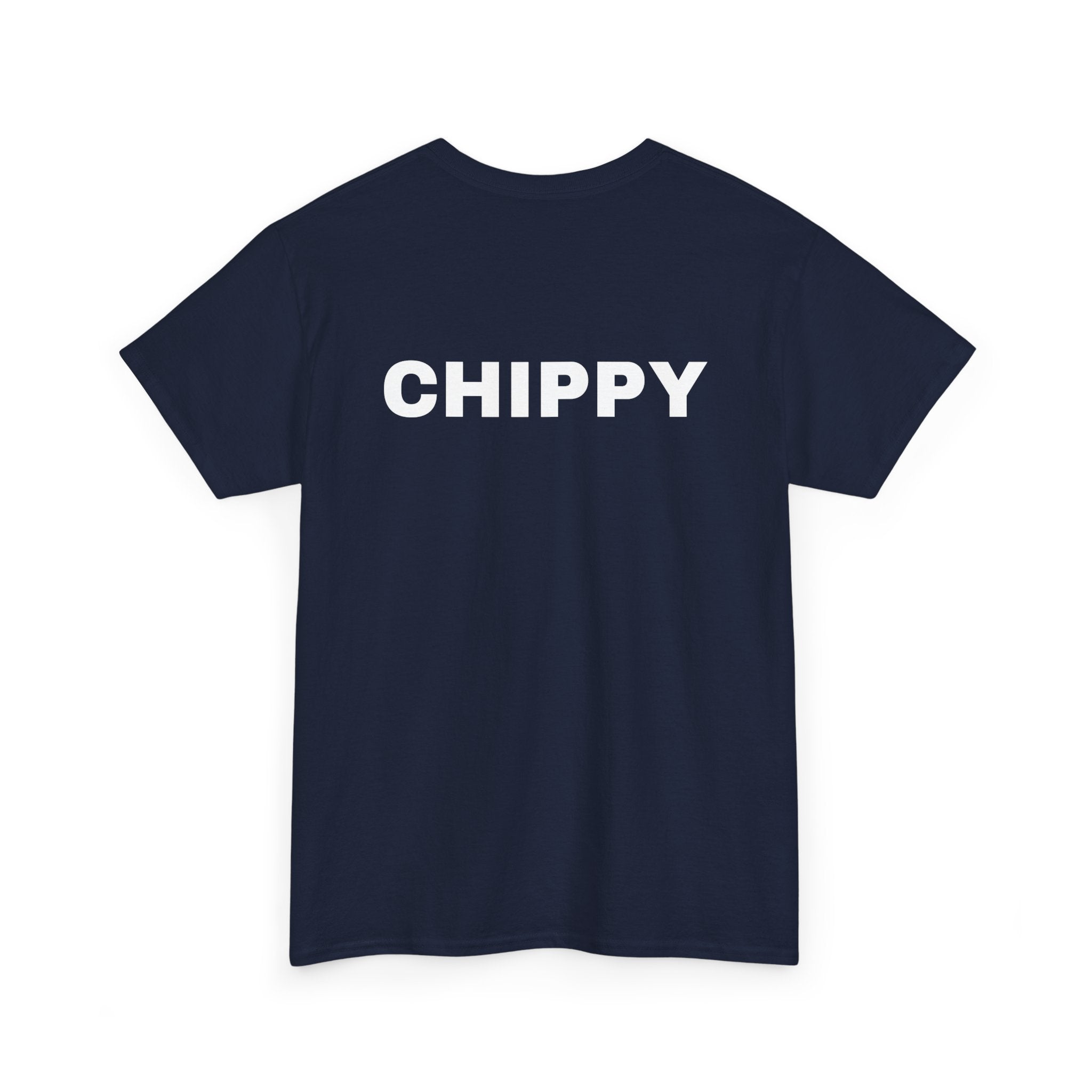 Chippy Unisex T-Shirt (Back Print) | Great Carpenter T-Shirt