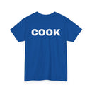 Cook T-Shirt | Professional or Backyard Kitchen Cook Back-Print Tee 🍳