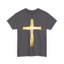 Fides • Spes • Caritas Crucifix T-Shirt ✝️ Faith, Hope & Charity| Religious T-Shirt 🙏