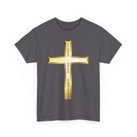 Fides • Spes • Caritas Crucifix T-Shirt ✝️ Faith, Hope & Charity| Religious T-Shirt 🙏