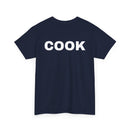 Cook T-Shirt | Professional or Backyard Kitchen Cook Back-Print Tee 🍳