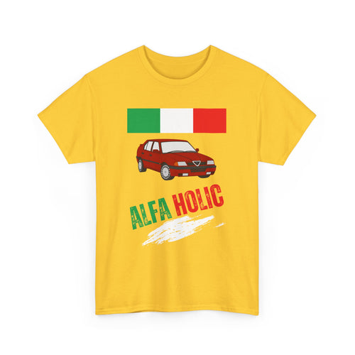 Alfa Holic T-Shirt for Alfa Romeo Enthusiasts