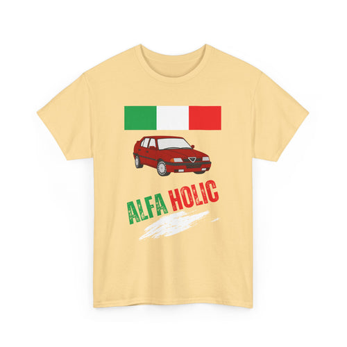 Alfa Holic T-Shirt for Alfa Romeo Enthusiasts