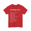 The Meanings of Shit T-Shirt – Funny Swear Word Definitions Tee  💩😆🔥