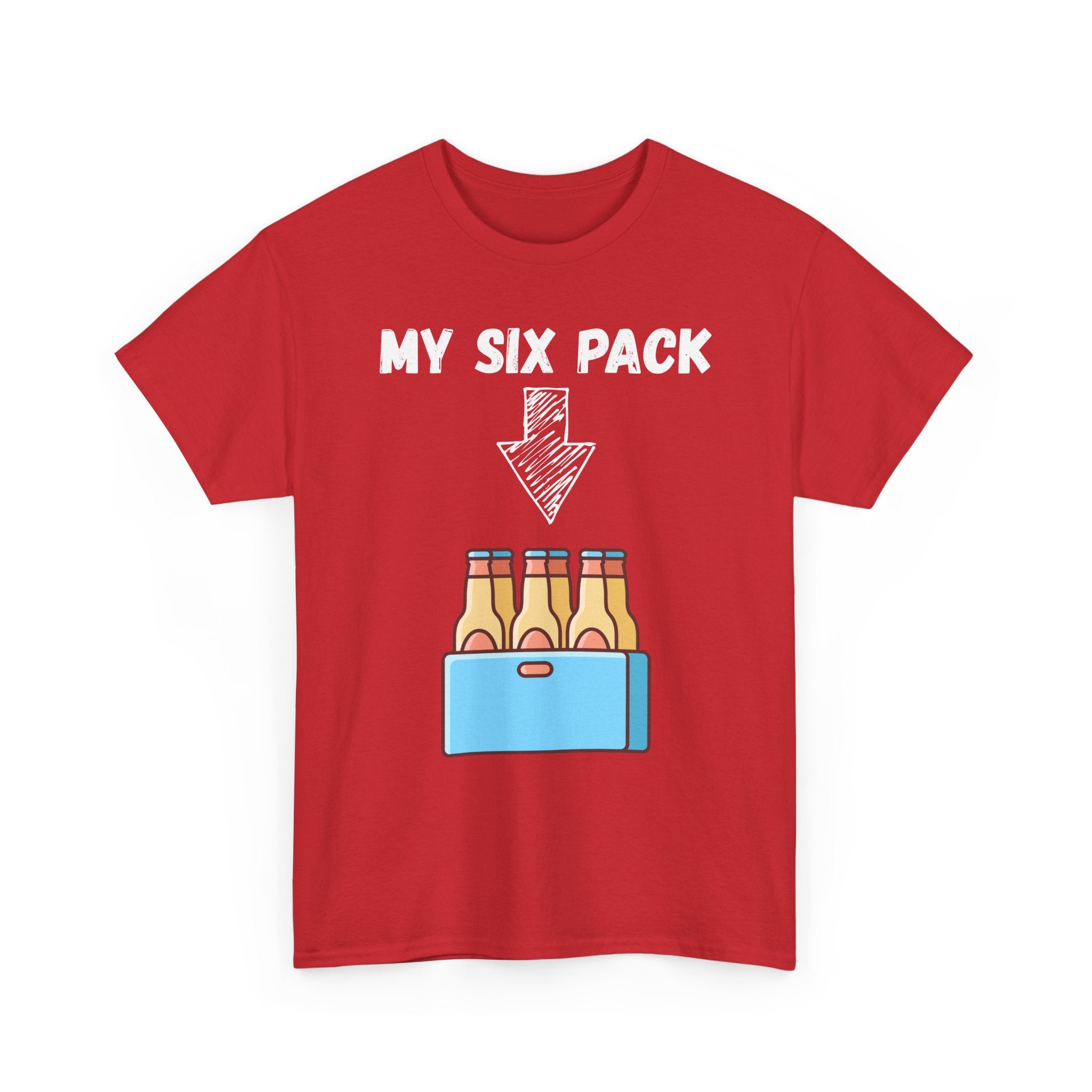 🍺 My Six Pack T-Shirt – Funny Beer Lover Tee for Men