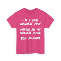 Nowhere Man T-Shirt – Beatles-Inspired Lyric Tee for Dreamers | T Shirt World Australia 🎸🖤👕
