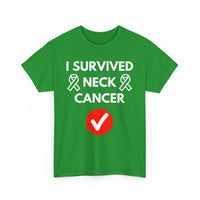 I Survived Neck Cancer T-Shirt – Strength & Resilience Tee