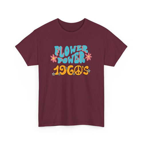 Flower Power T-Shirt – Embrace the 1960s Vibes
