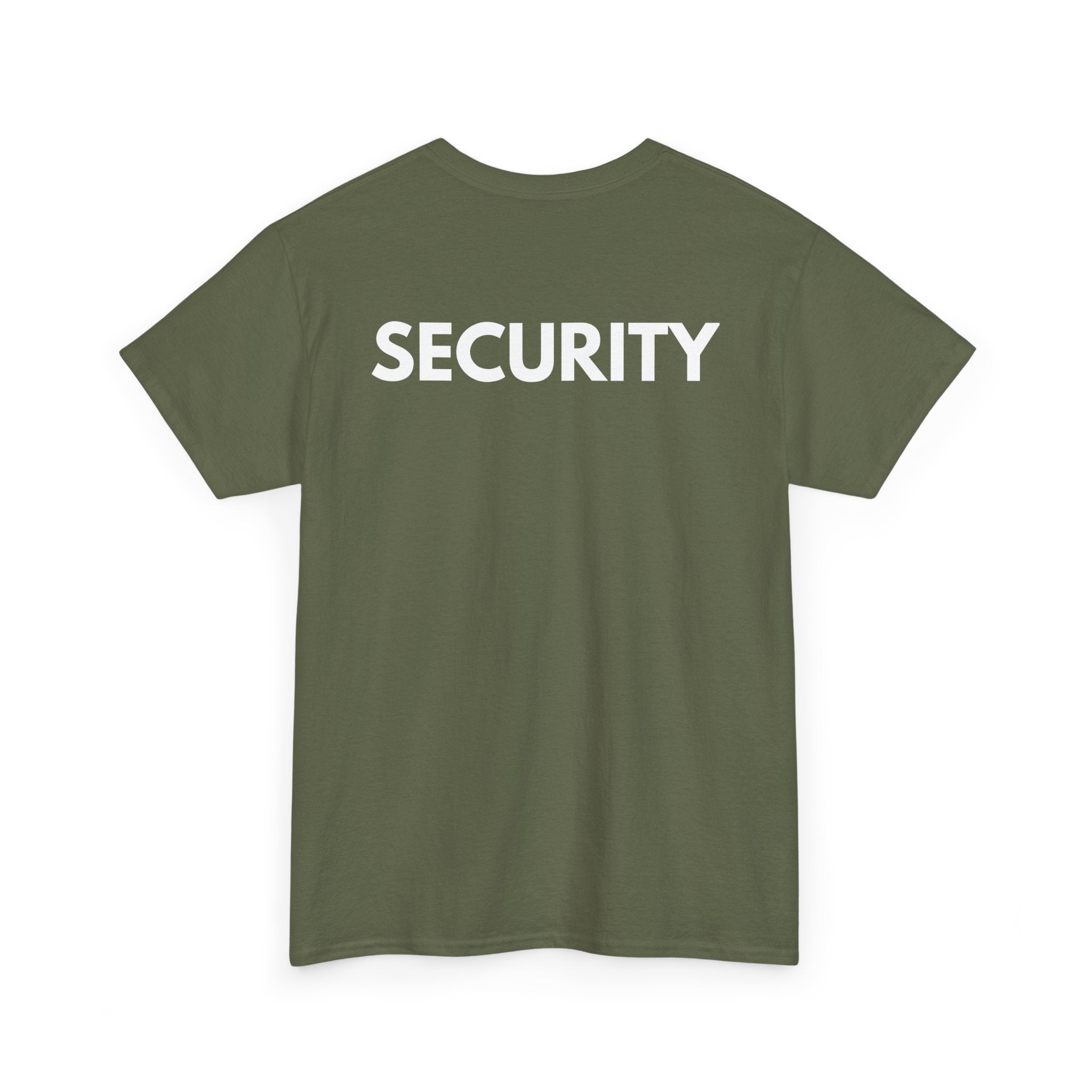 Security T-Shirt | Professional High-Visibility Back Print Tee 🛡️