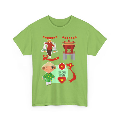 Xin Chao Vietnam T-Shirt – Celebrate Vietnamese Culture
