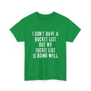 Naughty Bucket List T-Shirt