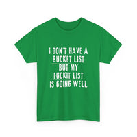 Naughty Bucket List T-Shirt