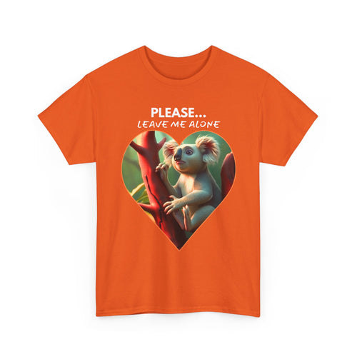 Save Our Koalas T-Shirt | Please Leave Me Alone Habitat Protection Tee 🌿📉