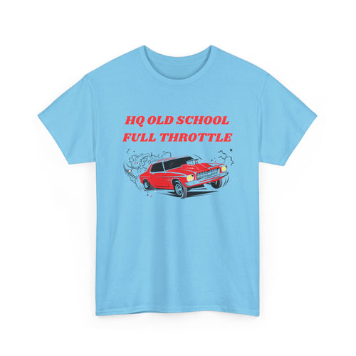 HQ Holden T-Shirt – Old School Full Throttle