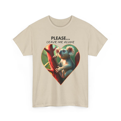 Save Our Koalas T-Shirt | Please Leave Me Alone Habitat Protection Tee 🌿📉