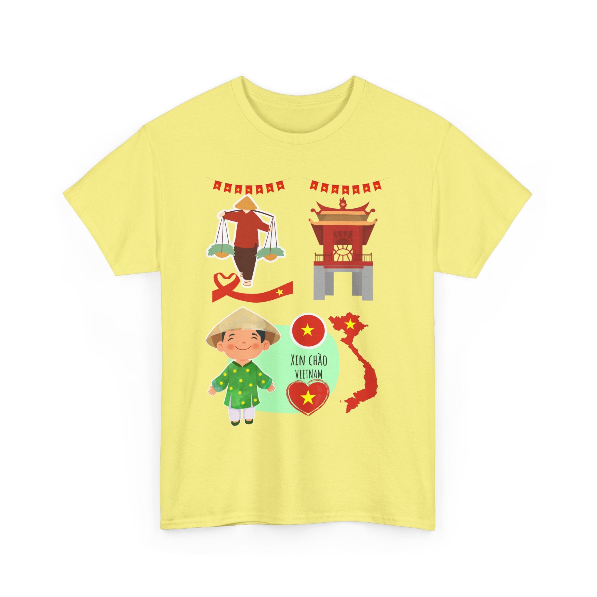 Xin Chao Vietnam T-Shirt – Celebrate Vietnamese Culture