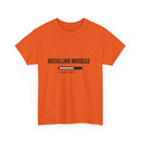 Installing Muscles, Please Wait, Funny T-Shirt