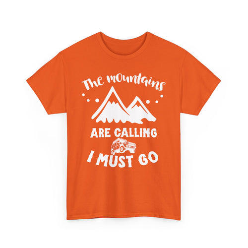 The Mountains Are Calling 4WD T-Shirt – Adventure Awaits!