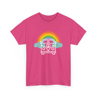 Rainbow Peace VW Kombi T-Shirt – Celebrate Love and Unity